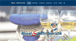 Desktop Screenshot of mosel-schiffs-touristik.de
